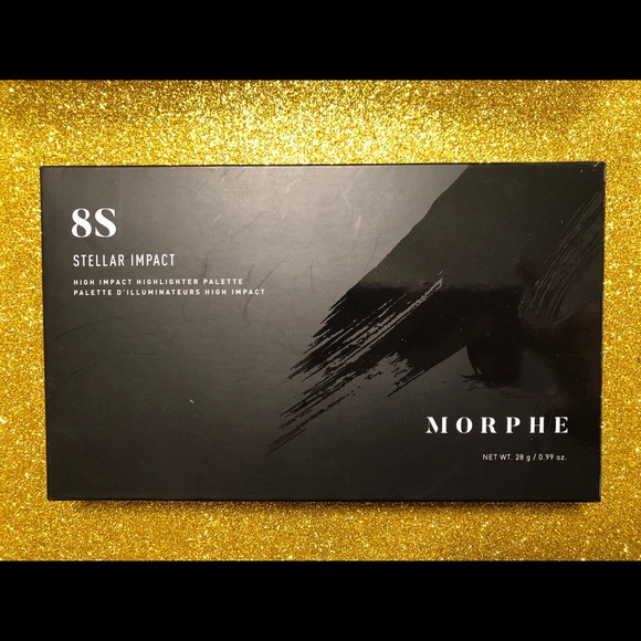BNIB! Morphe Stellar Impact Highlighter Palette 8S - Picture 7 of 8